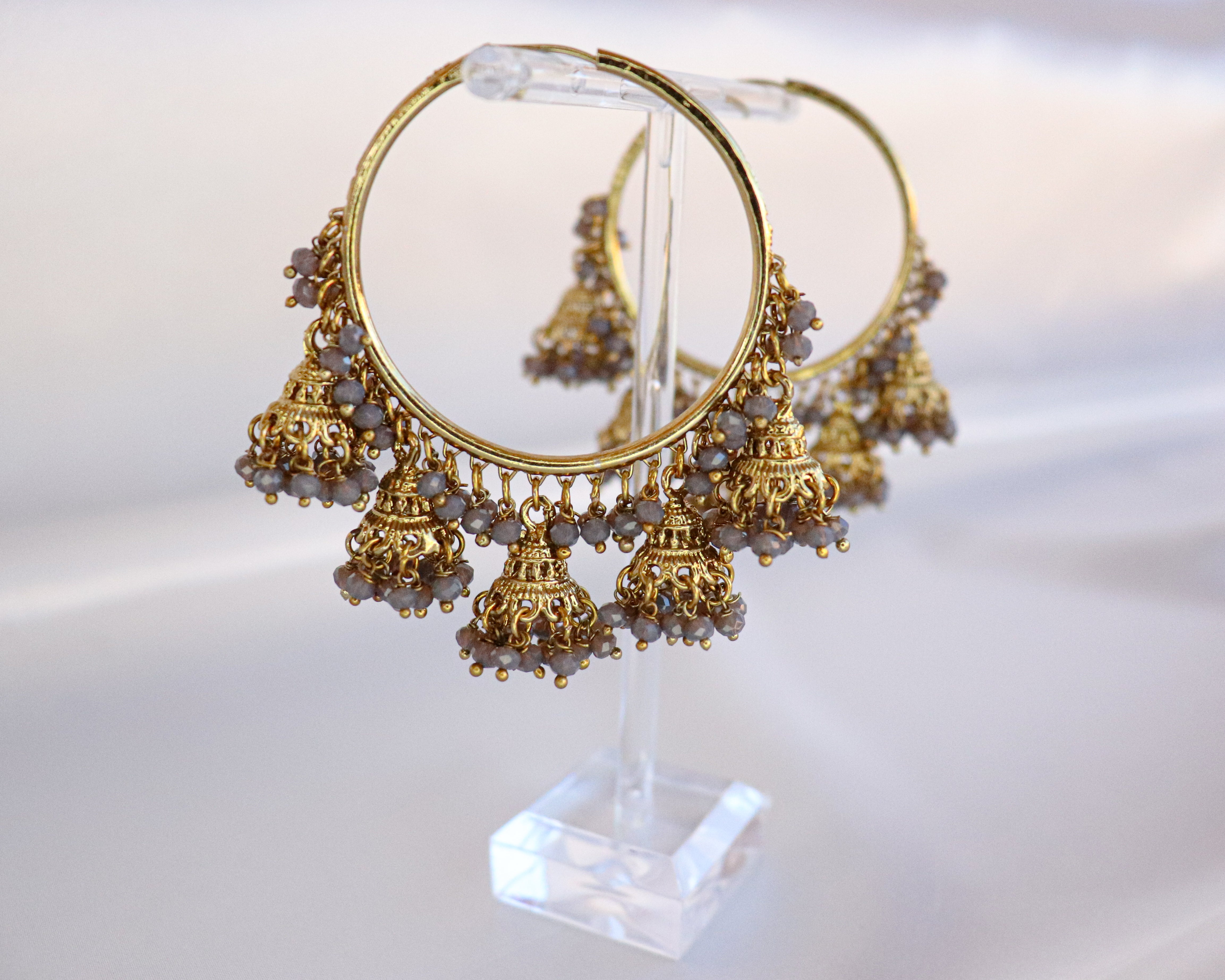 Fashion Women Indian Jhumka Gypsy Jewelry Gold Boho Vintage Ethnic Drop  Earrings | eBay